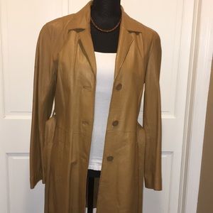 Camel Leather Jacket